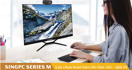 Review máy tính All In One SingPC M22 Series