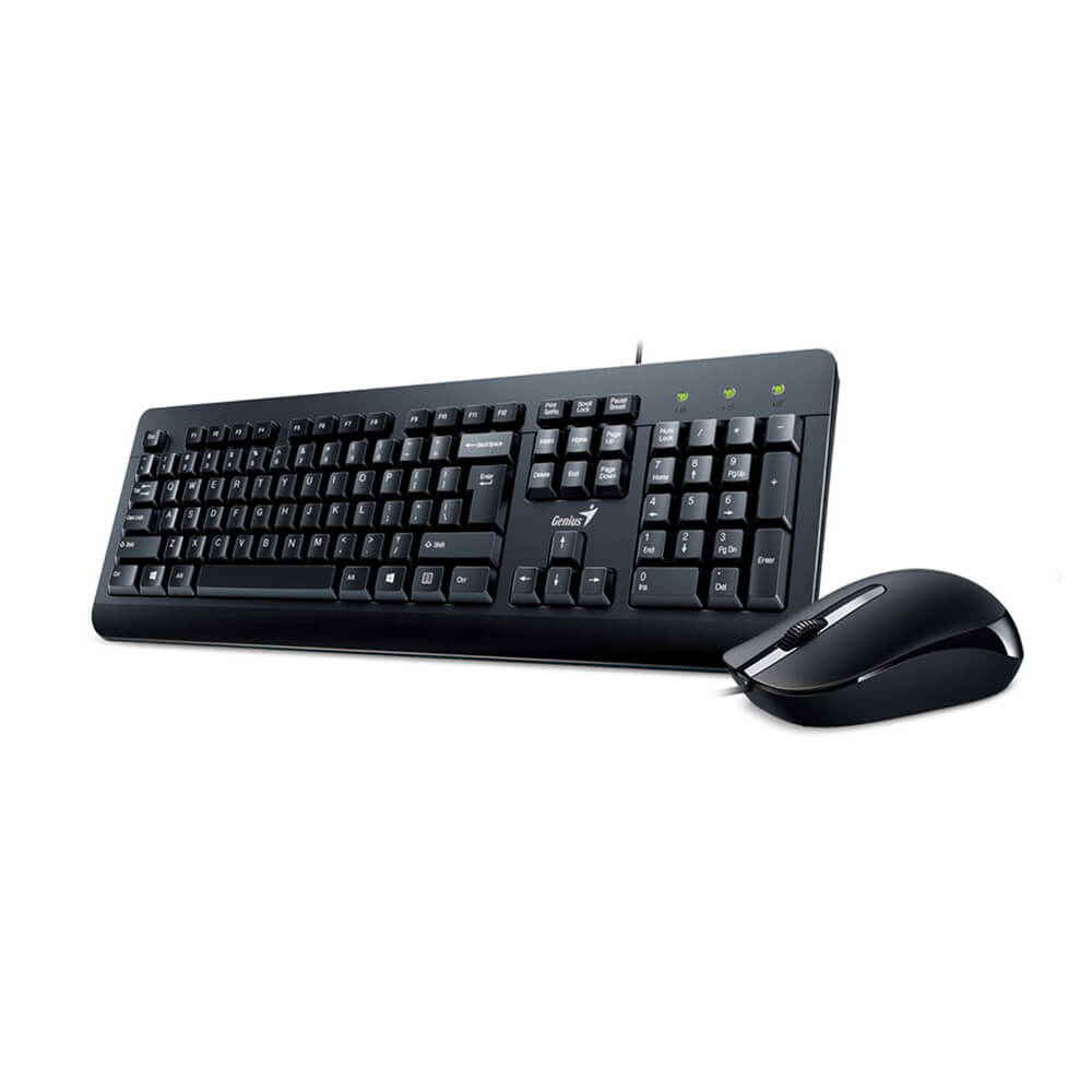 Bộ Bàn Phím Chuột Có Dây Genius KM-160