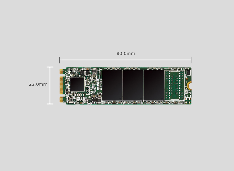 SSD Silicon Power M.2 2280 SATA A55 1 TB3