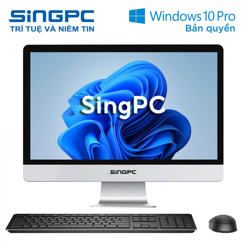 máy tính All in one SingPC M19B370-W